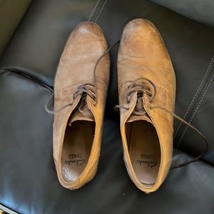 Clarks leather dress shoes
